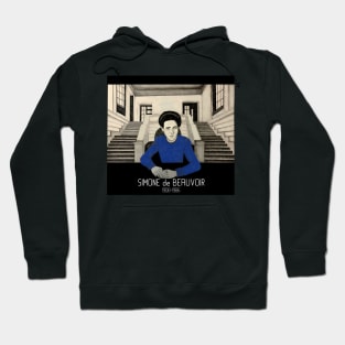 Portrait of Simone de Beauvoir Hoodie